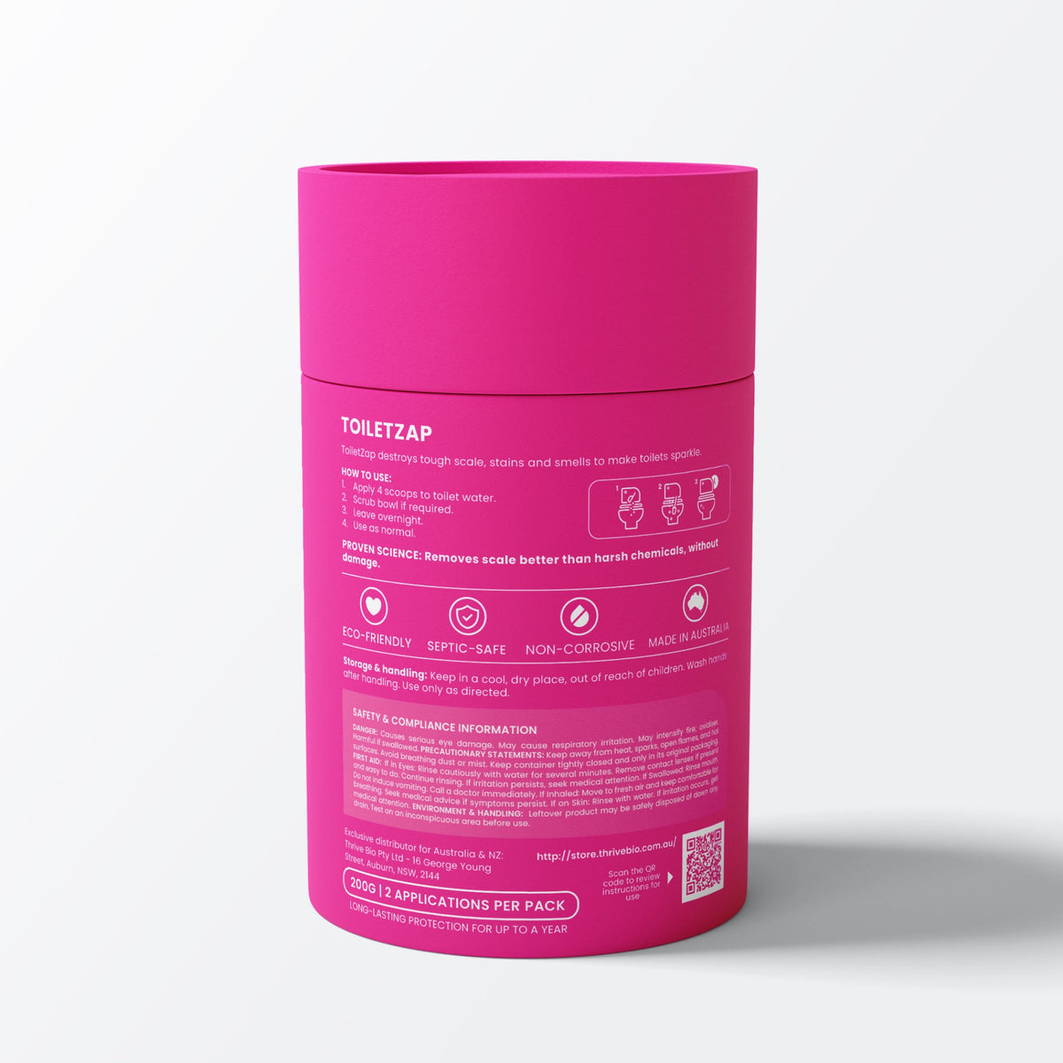 TOILETZAP — 清除馬桶污漬及異味