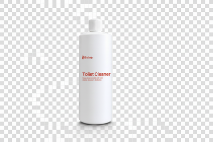Toilet Cleaner bottle on transparent background