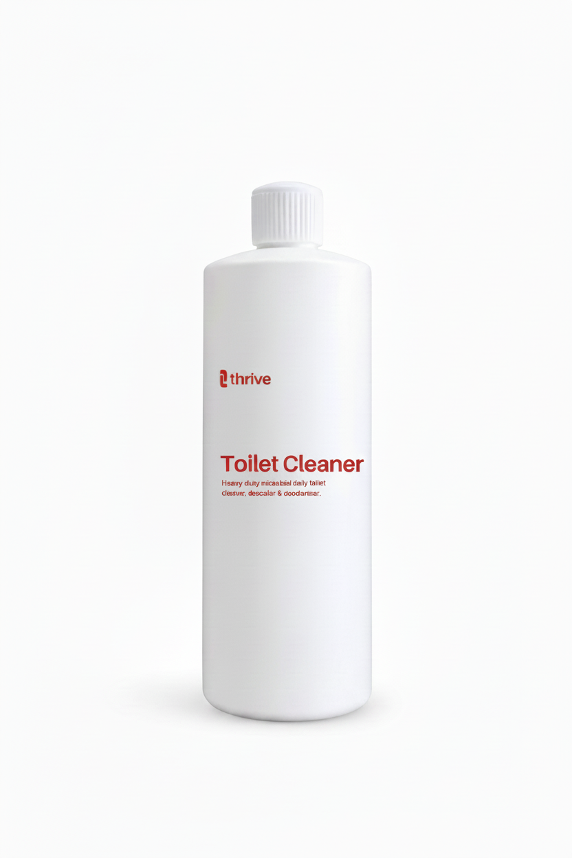 Toilet Cleaner bottle extra large on white background